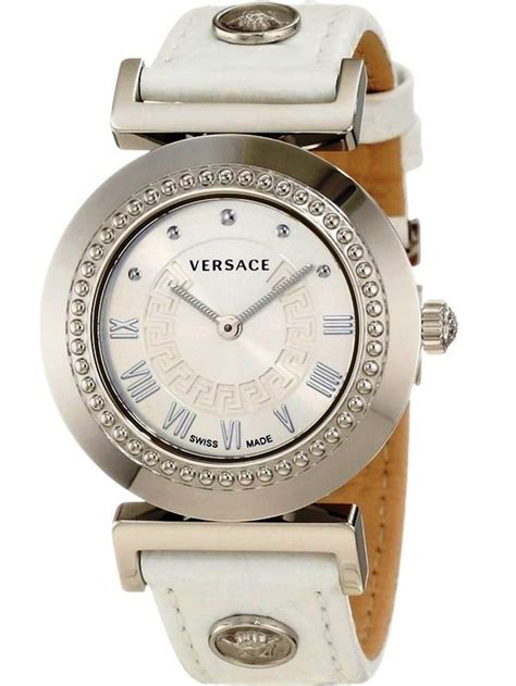 versace watch white strap